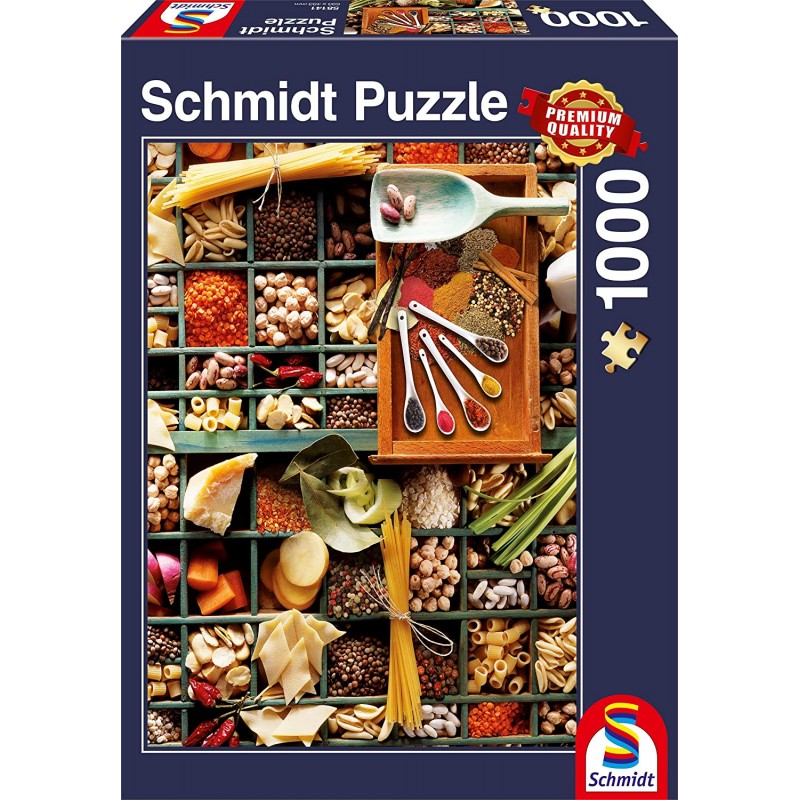 Schmidt - Puzzle 1000 pièces - Pot pourri de cuisine