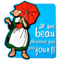 Plastoy - Figurine - 70205 - Magnet - Bécassine sous le beau temps