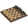 Goki - Jeu de société - Jeu d'échecs magnétiques dans une boîte en bois pliable