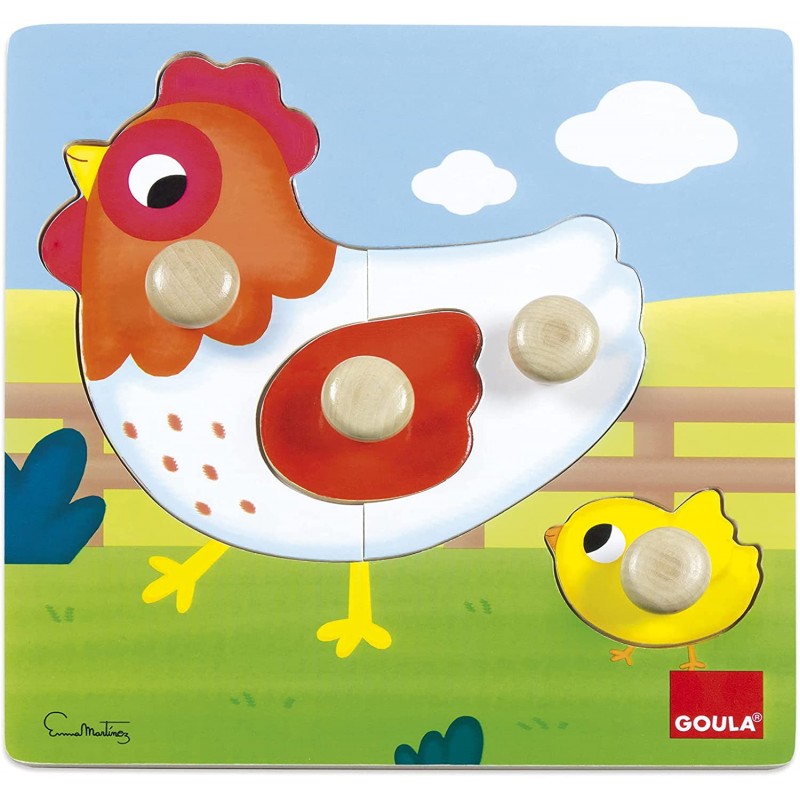 Goula - 53052 - Puzzle Poule