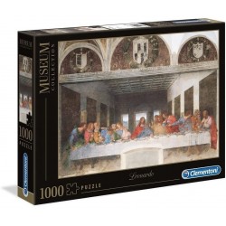 Clementoni - Puzzle 1000 pièces - La Cène de De Vinci