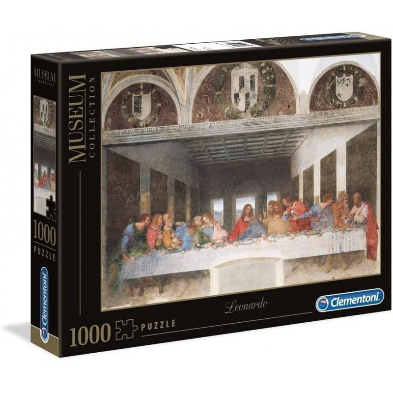 Clementoni - Puzzle 1000 pièces - La Cène de De Vinci