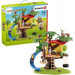 Schleich - 42408 - Farm World - Cabane aventure dans les arbres