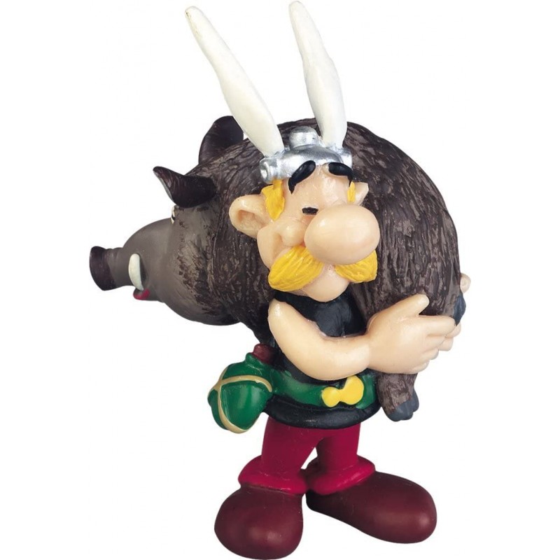 Plastoy - Figurine - 60545 - Astérix - Astérix tenant un sanglier