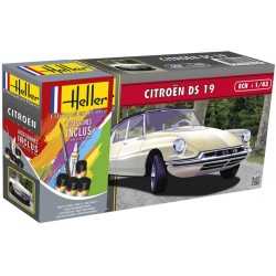 Heller - Maquette - Voiture - Starter Kit - Citroen DS 19