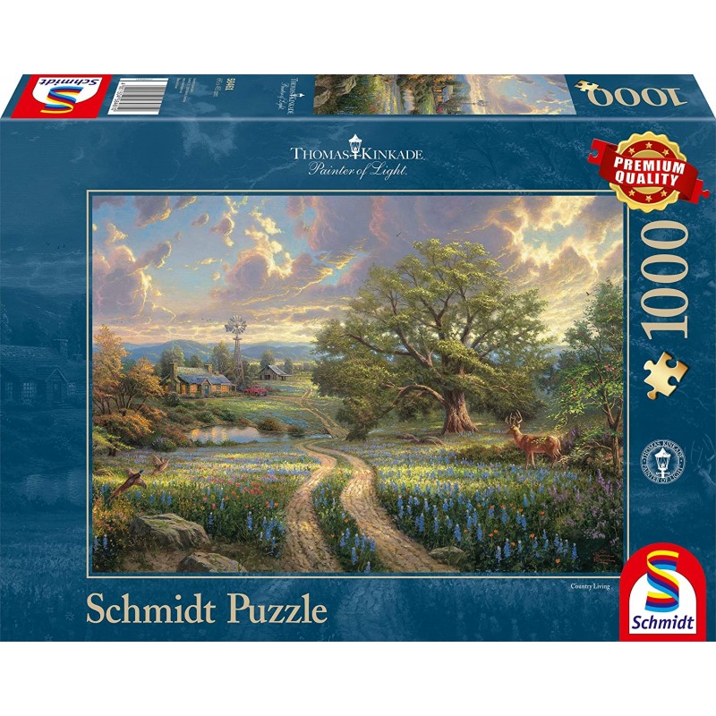 Schmidt - Puzzle 1000 pièces - Idylle campagnarde