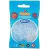 Hama - Perles - 501-19 - Taille Mini - Sachet 2000 perles transparent