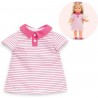 Corolle - Vêtement de poupée - Robe polo rose - 36 cm