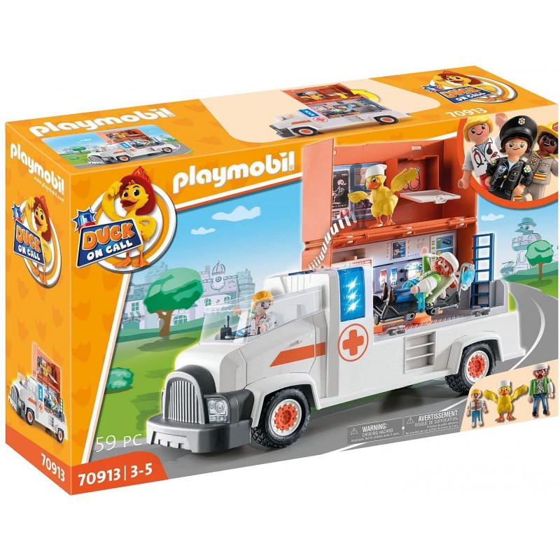 Playmobil - 70913 - Duck on Call - Ambulance