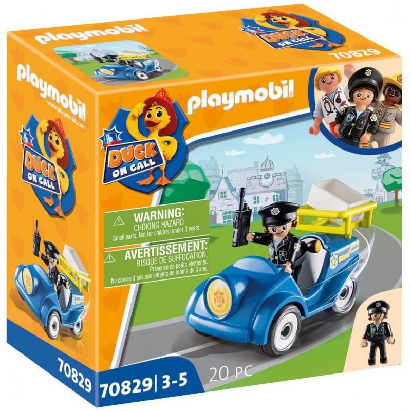 Playmobil - 70829 - Duck on Call - Voiturette de police
