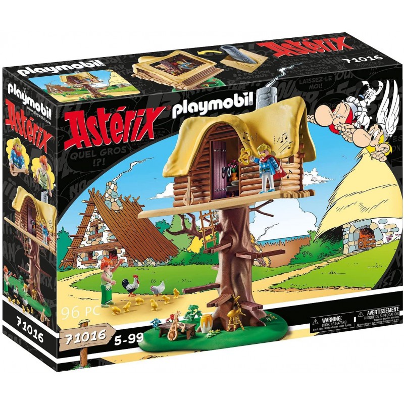 Playmobil - 71016 - Astérix - La hutte d'Assurancetourix