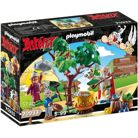 Playmobil - 70933 - Astérix - Panoramix et le chaudron de Potion magique