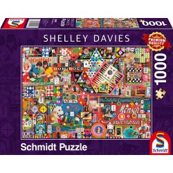 Schmidt - Puzzle 1000 pièces - Anciens jeux de société