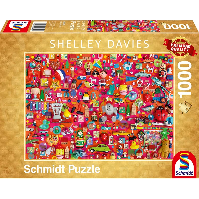 Schmidt - Puzzle 1000 pièces - Jouets vintage