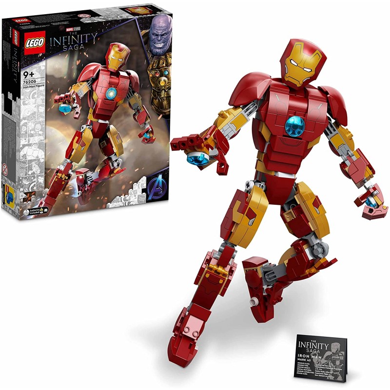 Lego - 76206 - Marvel - L'armure articulée d'Iron Man