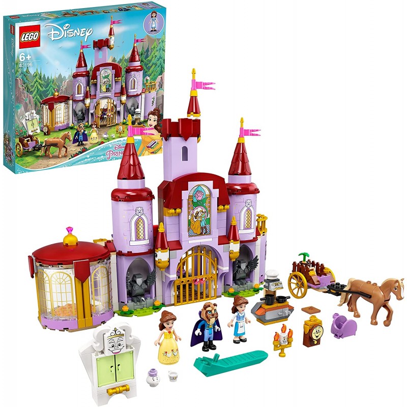 Lego - 43196 - Disney - Le château de la belle et la bête