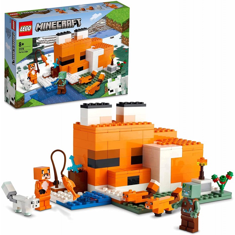 Lego - 21178 - Minecraft - Le refuge renard