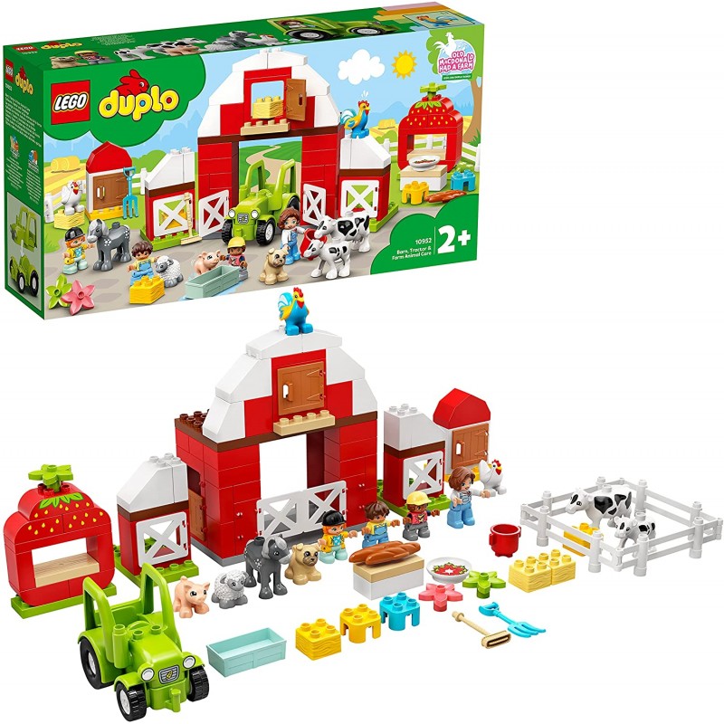 Lego - 10952 - Duplo - La grande, le tracteur et les animaux de la ferme