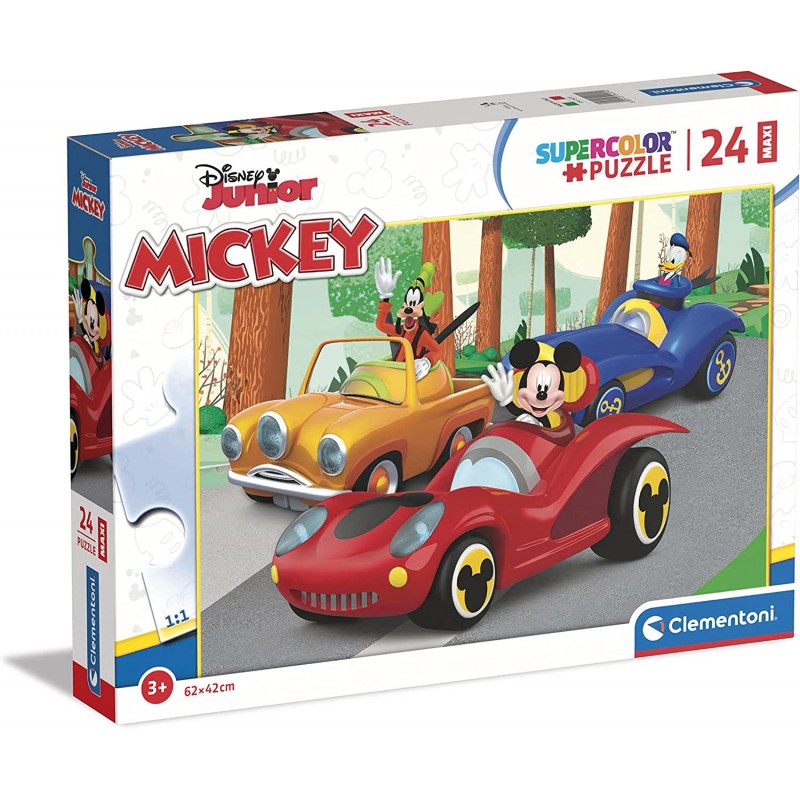 Clementoni - Puzzle 24 pièces - Disney Mickey