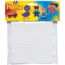 Hama - Perles - 4453 - Taille Midi - Plaques Sachet Petit modèle Carrée et ronde