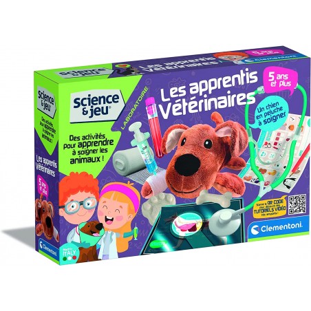 Clementoni - Jeu scientifique - Les apprentis vétérinaires