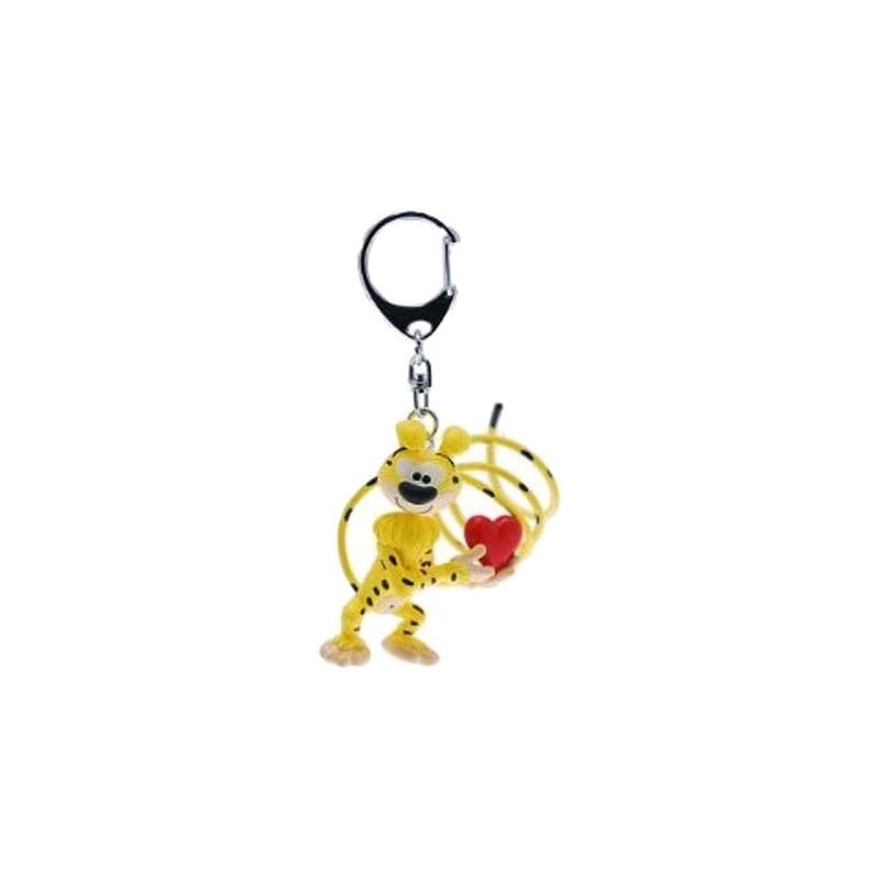 Plastoy - Figurine - 65061 - Porte clé - Le marsupilami amoureux