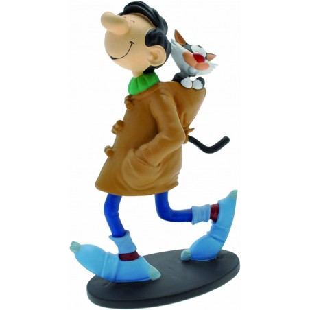 Plastoy - Figurine - 00303 - Gaston Lagaffe - Statuette - Gaston avec duffle coat