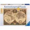 Ravensburger - Puzzle 5000 pièces - Mappemonde antique