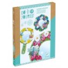 Djeco - DJ07908 - DIY - Mosaïques & Stickers - Douceur Florale