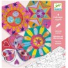 Djeco - DJ09655 - Coloriages surprises - Mandalas constellations