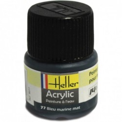 Heller - 9077 - Peinture - Bleu Marine Mat
