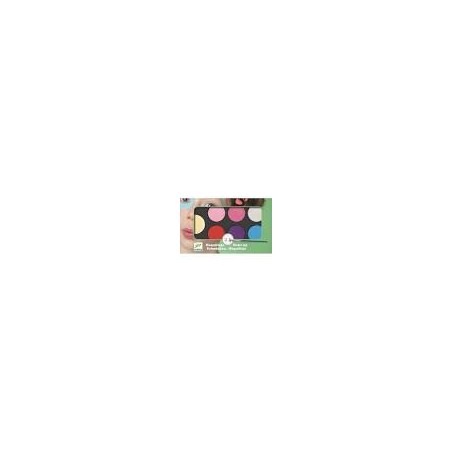 Djeco - DJ09231 - Palettes et accessoires - Palette 6 couleurs - Sweet