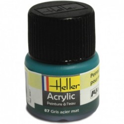 Heller - 9087 - Peinture - Gris Acier Mat
