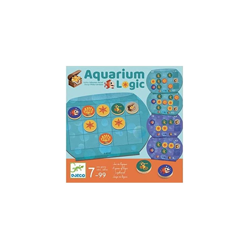 Djeco - DJ08574 - Jeux - Aquarium Logic