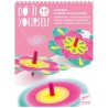 Djeco - DJ07940 - DIY - A colorier - Fleurs