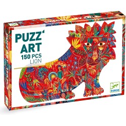 Djeco - DJ07654 - Puzz'Art - Lion - 150 pcs - FSC MIX