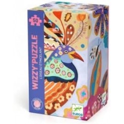 Djeco - DJ07022 - Twisty Puzzles - L'oiseau étincelant - 50 pcs