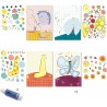 Djeco - DJ08666 - Collages des petits - Très pop