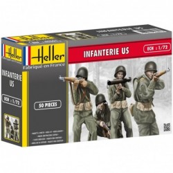 Heller - Maquette - Figurine - Infanterie US