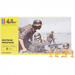 Heller - Maquette - Figurine - Infanterie Allemande