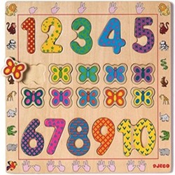 Djeco - DJ01801 - Puzzles éducatif bois - 44835