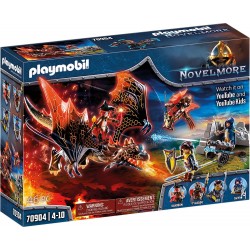 Playmobil - 70904 - Novelmore - Novelmore avec Dragon Burnham Raiders
