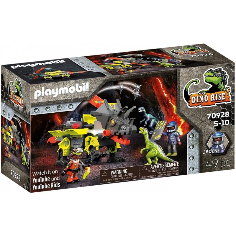 Playmobil - 70928 - Dino Rise - Robo-Dino de combat