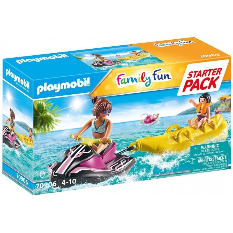 Playmobil - 70906 - Starter Pack Scooter des mers et banane flottante