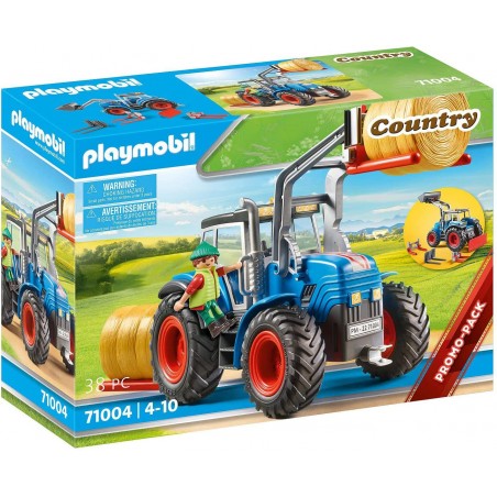 Playmobil - 71004 - La vie à la ferme - Tracteur et fermier