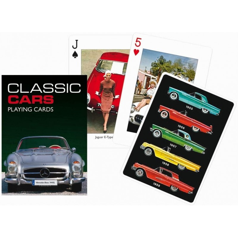 Piatnik - Jeu de cartes - Classic cars