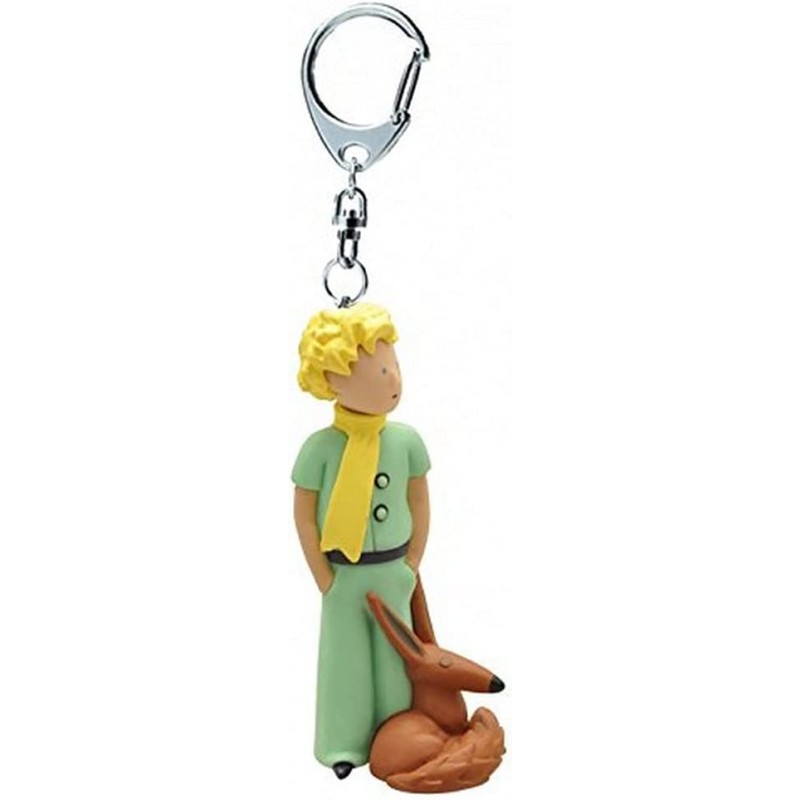 Plastoy - Figurine - 61027 - Porte clé - Le Petit Prince et le Renard