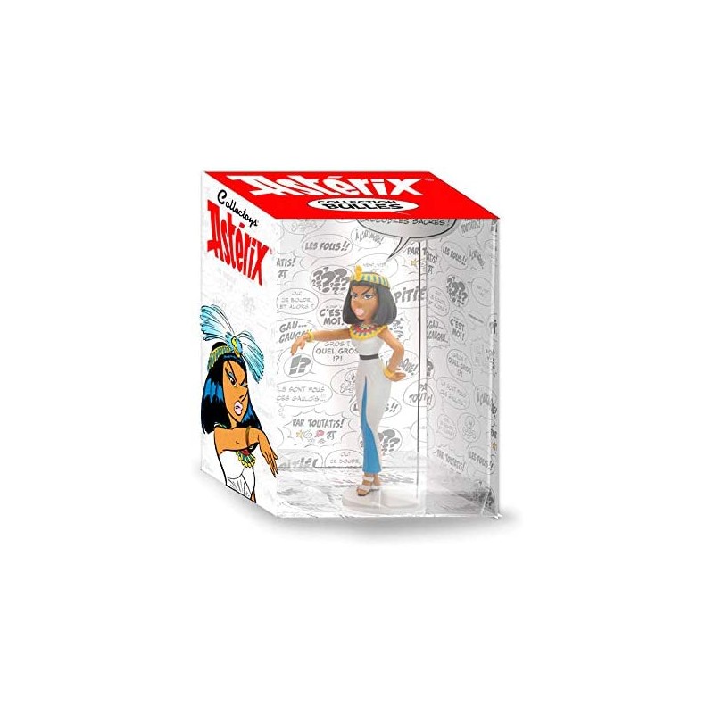 Plastoy - Figurine - 00130 - Astérix - Statuette - Cléopâtre avec bulle