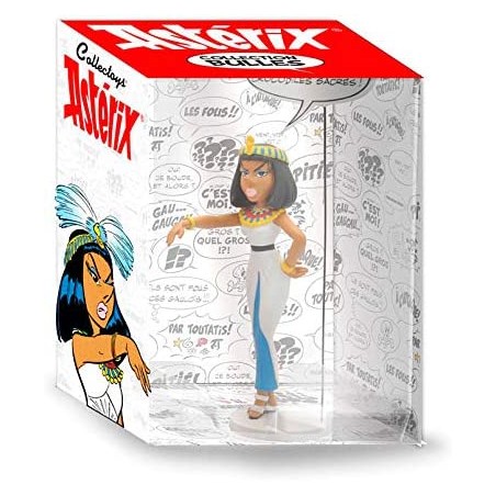 Plastoy - Figurine - 00130 - Astérix - Statuette - Cléopâtre avec bulle