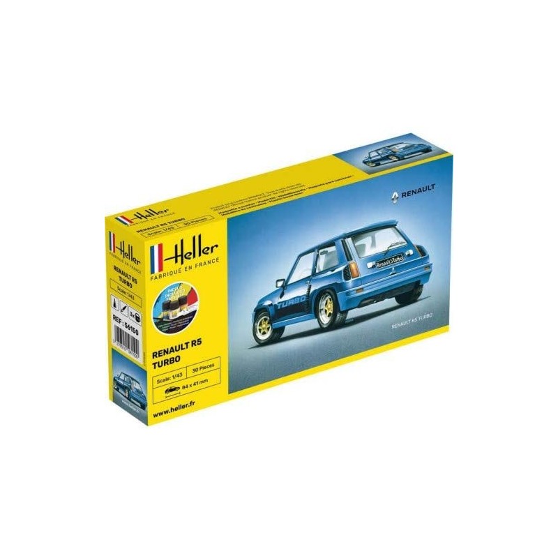 Heller - Maquette - Voiture - Starter Kit - Renault R5 Turbo